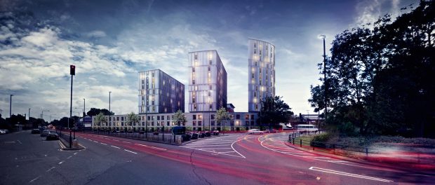 268 Aspex develops bespoke doorsets for student accommodation Coventry Paradise Street 1