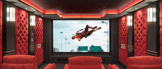 Loud and Clear home cinema installation in Glasgow.