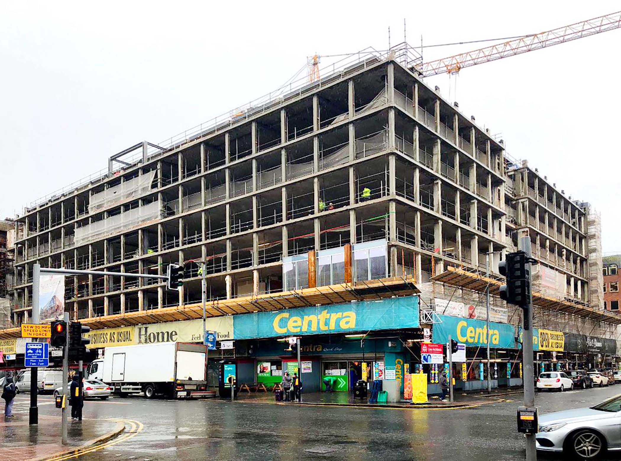 Aluprof Unitised Systems Transforms Existing Belfast
