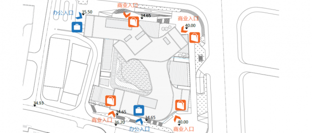 Changsha Hua Centre Phase II, by Aedas_10_pedestrian circulation