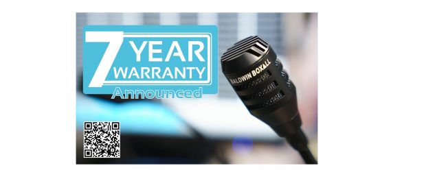 Baldwin Boxall announces 7 year warranty